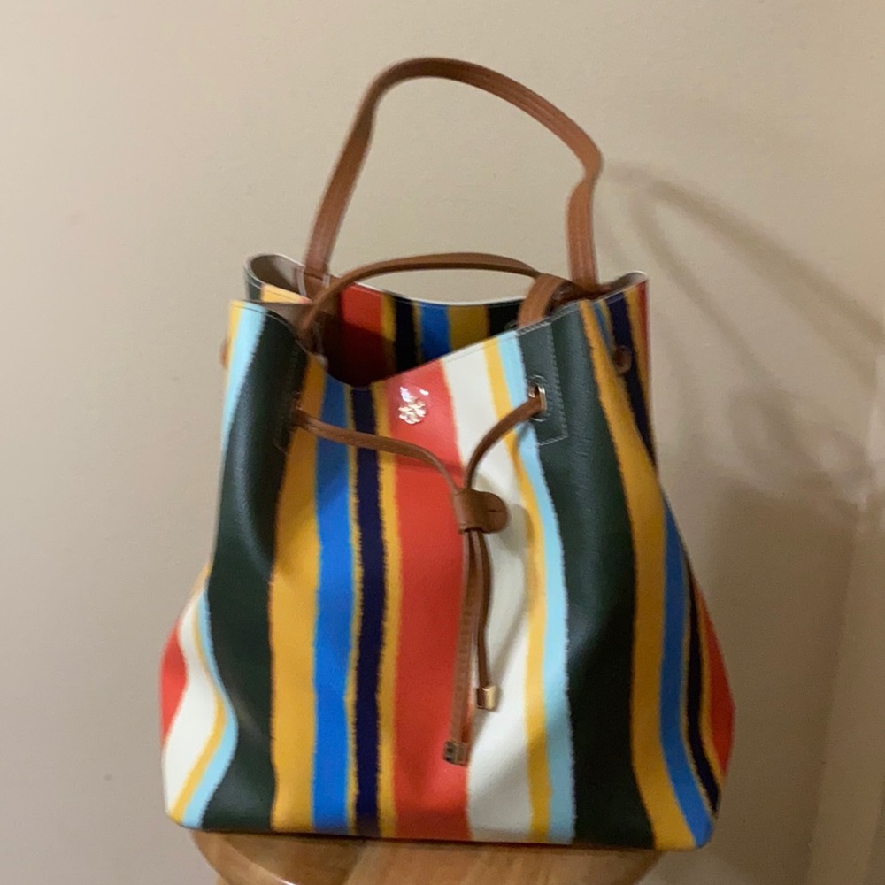 Tory Burch Drawstring Tote